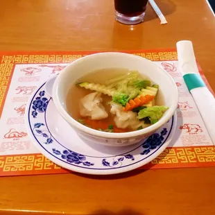 Wonton soup