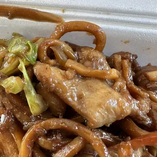 Hair in Chicken Low Mein