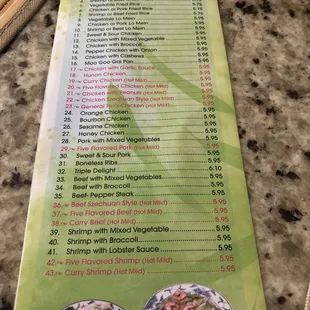 Lunch special 11:00am-3:00pm