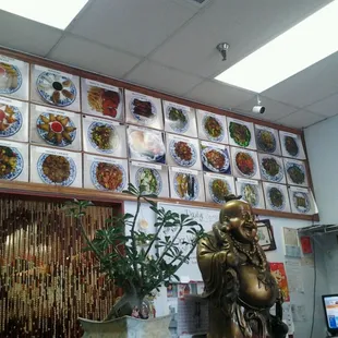 interior, sushi and sashimi