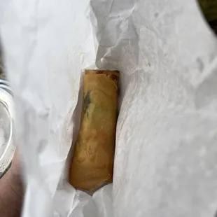 Egg Roll - Lunch special pretty good size ask for sweet And sour sauce to go with it