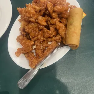 Orange Chicken Lunch Special