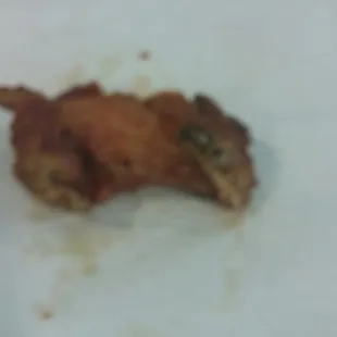 When my coworker asked us what this was I knew it was something like a feather or just something that didn't belong. BUT 3 BUGS SMH.....