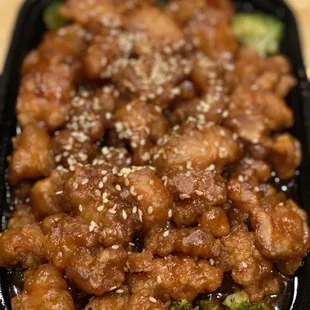 Sesame chicken