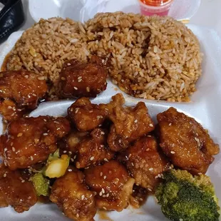 Sesame chicken