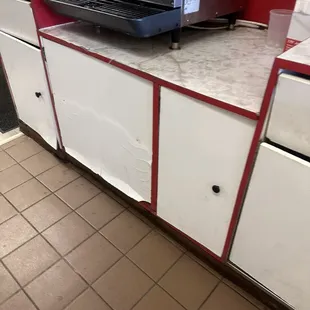 Looks like mild setting in looks like not 100 sure do not eat here