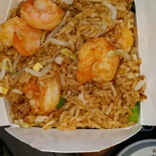 Look at all those shrimp!