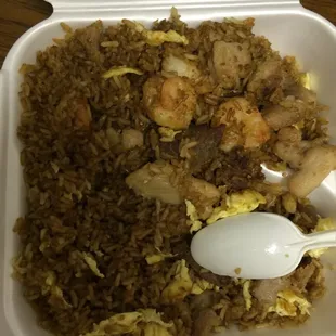 Combination fried rice $7.62