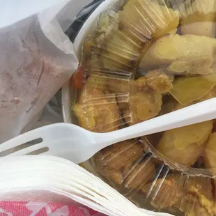 Spring roll &amp; rice bowl