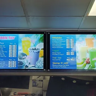 The choices