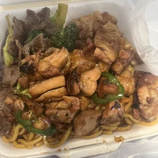 $9.99 special. 3 meats and a side.