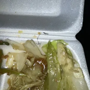 Metal wire in my food. Was wrapped in the celery.