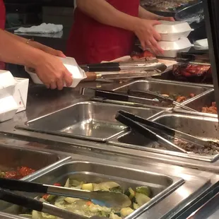 A customer asked about cross contamination, and was asked to leave after paying
