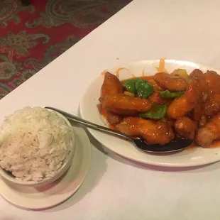 Sweet and sour chicken