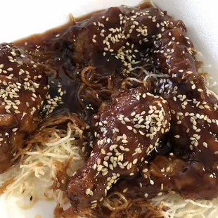 Sesame Chicken Wings