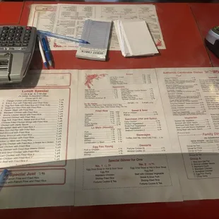 Menu 2024