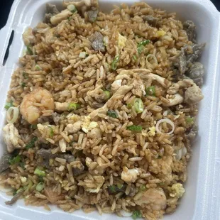 Combination fried rice