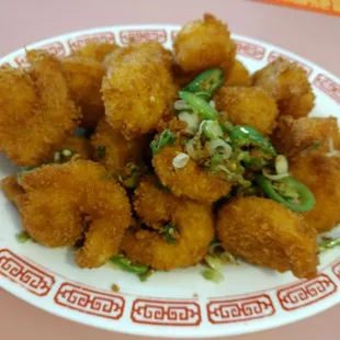 Salt Pepper Shrimp , delicious. Breaded not battered.  *** 3 May  2023 ***