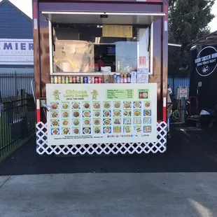tacos, outside