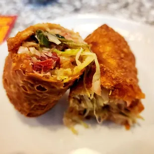 Eggroll with Peanut Butter