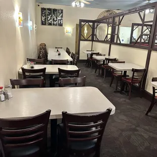 sushi and sashimi, interior