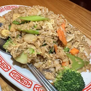 Vegetable fried rice