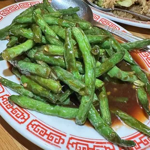 Stir fried green beans