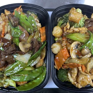 #C13 Happy Family 
Jumbo shrimp,scallops,chicken,roast pork &amp; beef w.mixed veggies.in brown sauce.