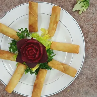 vegetable Egg Roll.