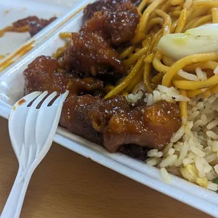 Visually it looks good but it's DRY DRY and flavorless.