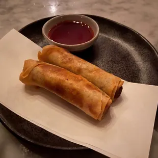 Sweet Potato Curry Spring Roll