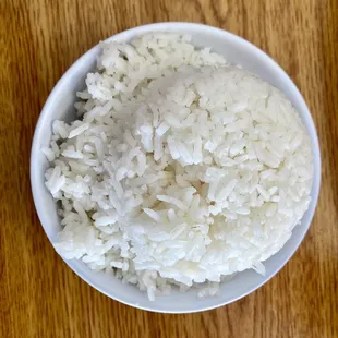 Steamed rice