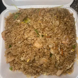 Shrimp fried rice