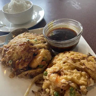 a plate of food