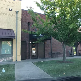 Ching Asian Bistro back door.