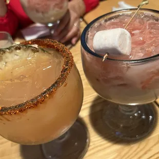 Paloma and horchata