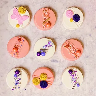 Custom made chocolate covered Oreos