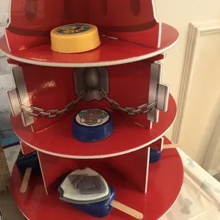 a three tiered cake