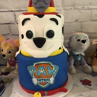 a paw patrol cake