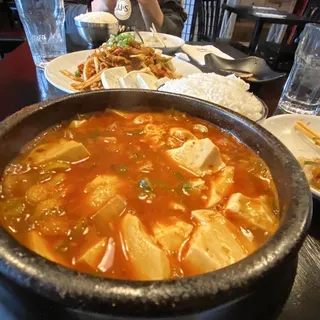 L5. Soon Doo Boo Chigae Lunch Special