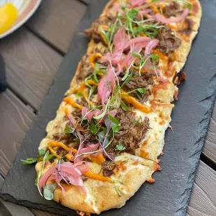 Korean Short Rib Flatbread