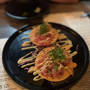 Ahi tapas