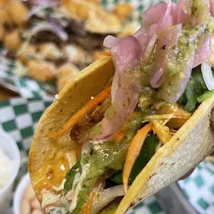Vegan taco