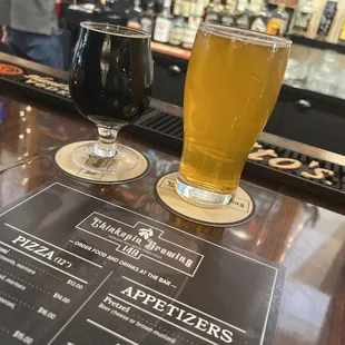 Beers at the bar