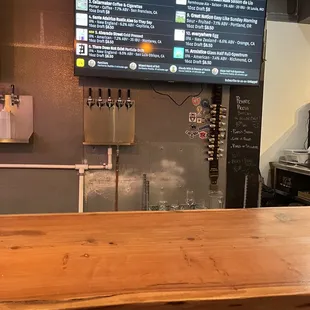 Beer selection varies I believe