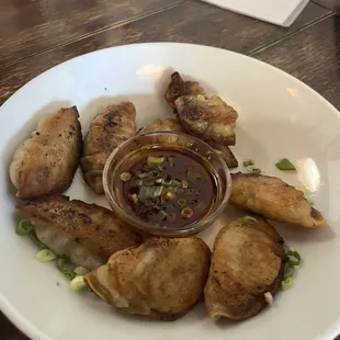 The dumplings had great flavor and the chili sauce is very HOT!!!!