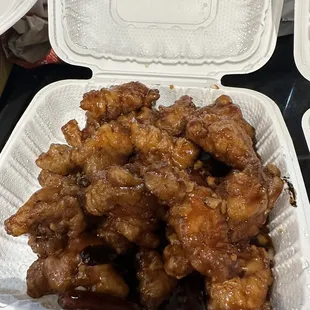 Orange chicken