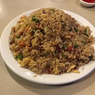 Barbecue pork fried rice