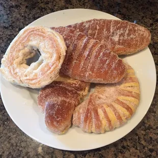 Only a few sugar breads left. Some flaky and some soft but all delicious!
