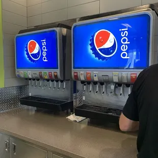 Self serve drinks